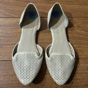Restricted Brand Beige Slip-On Flats